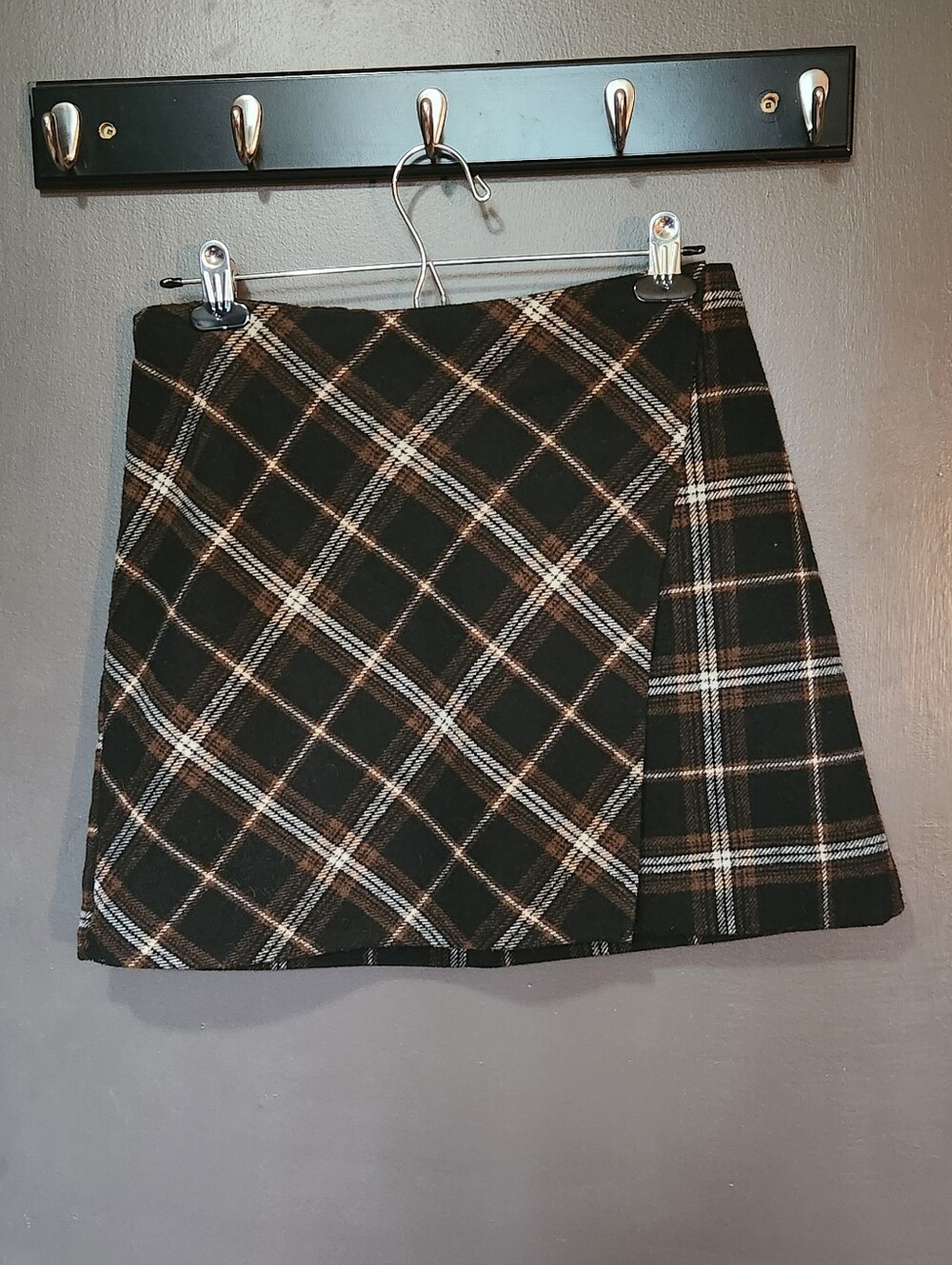Hollister Plaid Mini Skirt